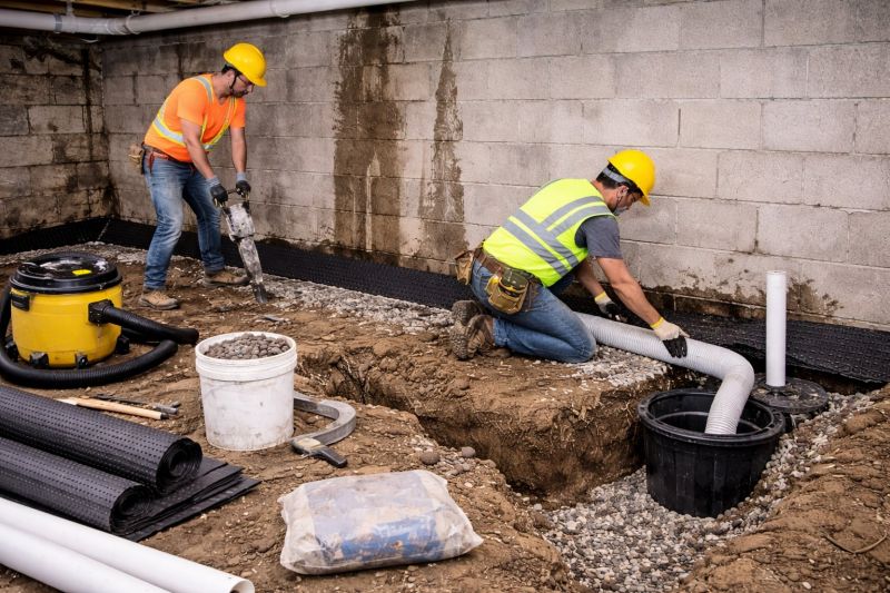 Basement Water Prevention in Fredericksburg, VA