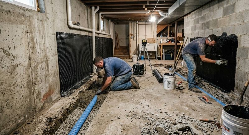 Crawlspace Waterproofing in Fredericksburg, VA